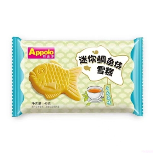 Applo阿波罗迷你鲷鱼乌龙茶味冰淇淋  24支